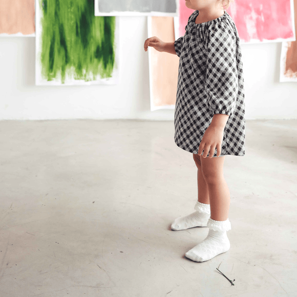 Lita Dress | Ltd Edition Gingham - Sprout Heritage