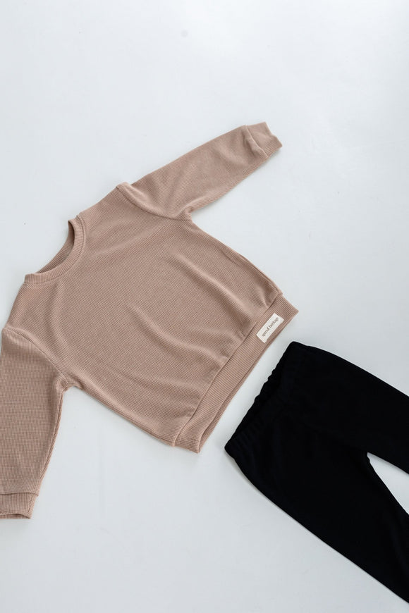 Mack Set 2.0 | Mini Waffle | Caramel & Coal - Sprout Heritage