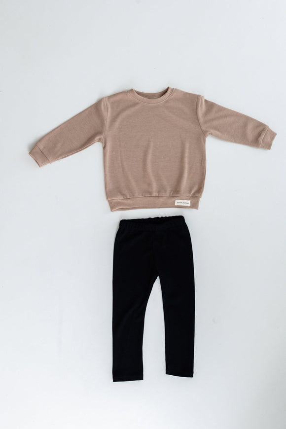 Mack Set 2.0 | Mini Waffle | Caramel & Coal - Sprout Heritage