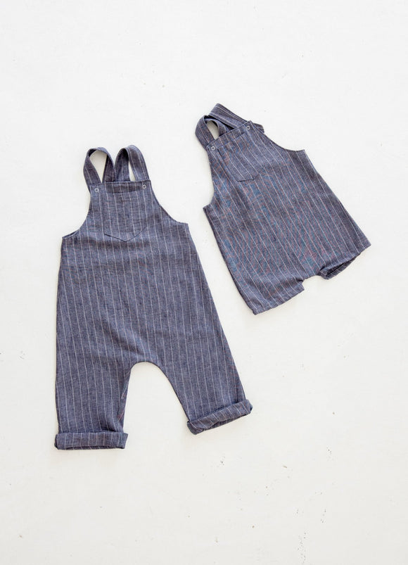 Oliver Dungaree | Blue - Sprout Heritage