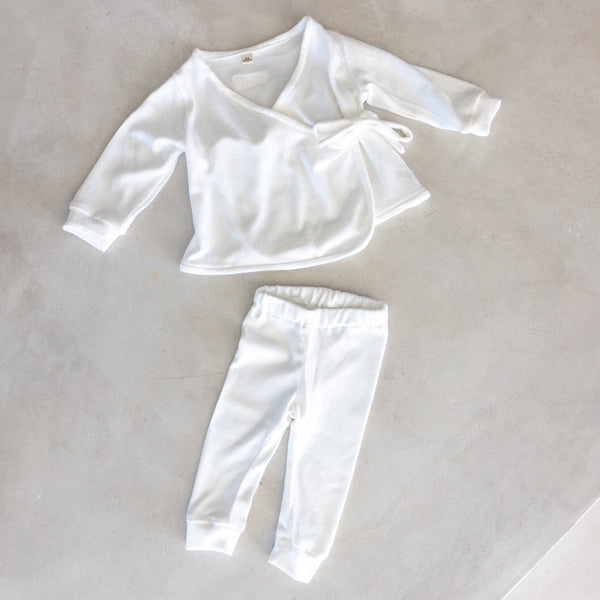 Baby Wrap Set | Milk - Sprout Heritage