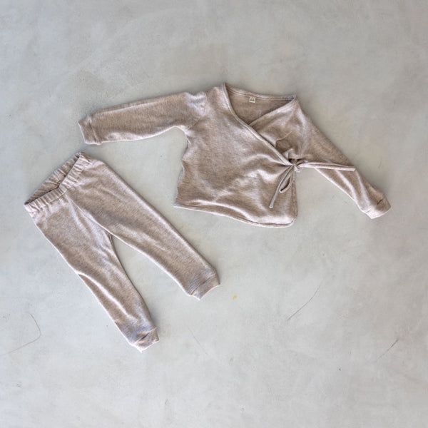Baby Wrap Set | Oat - Sprout Heritage