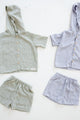 Hooded Set | Grey - Sprout Heritage