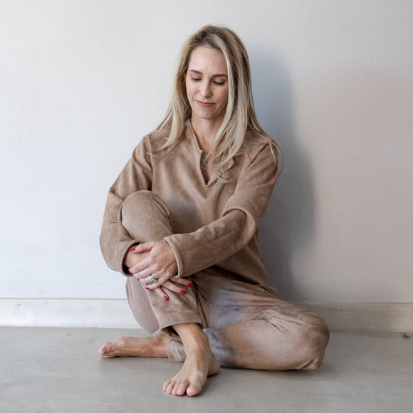Ladies Suede Set - Sprout Heritage