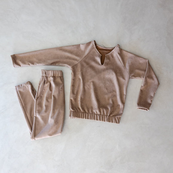Ladies Suede Set - Sprout Heritage