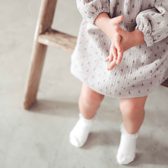 Lita Dress | Ltd Edition Anchor Print - Sprout Heritage