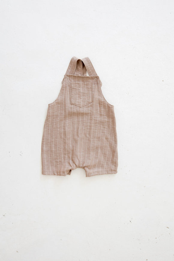 Oliver Dungaree | Beige - Sprout Heritage