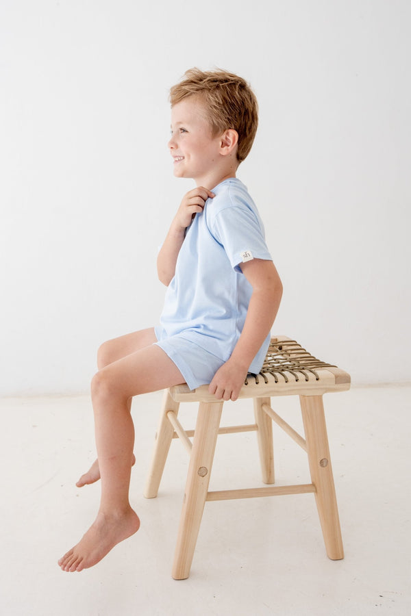Sunny Staple Set | Sky Blue - Sprout Heritage