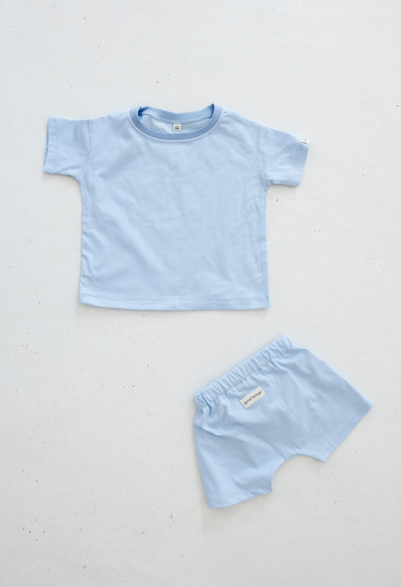 Sunny Staple Set | Sky Blue - Sprout Heritage