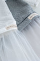 Tulle Sweater Dress | Quilted Jacquard | Milk - Sprout Heritage